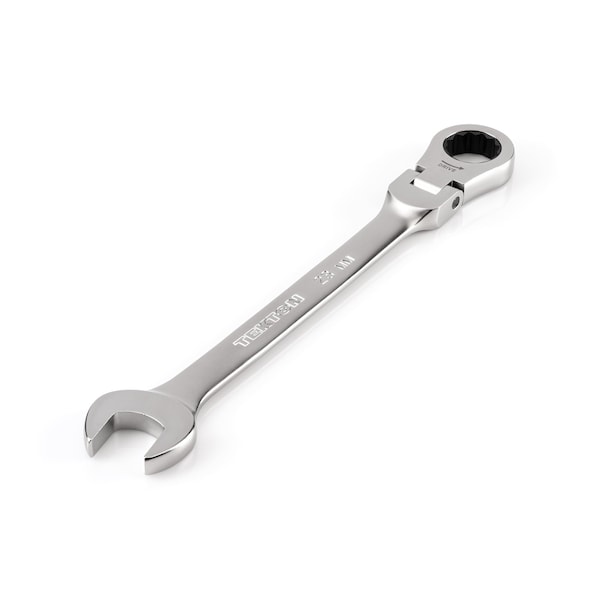 23 mm Flex Head 12-Point Ratcheting Combination Wrench
